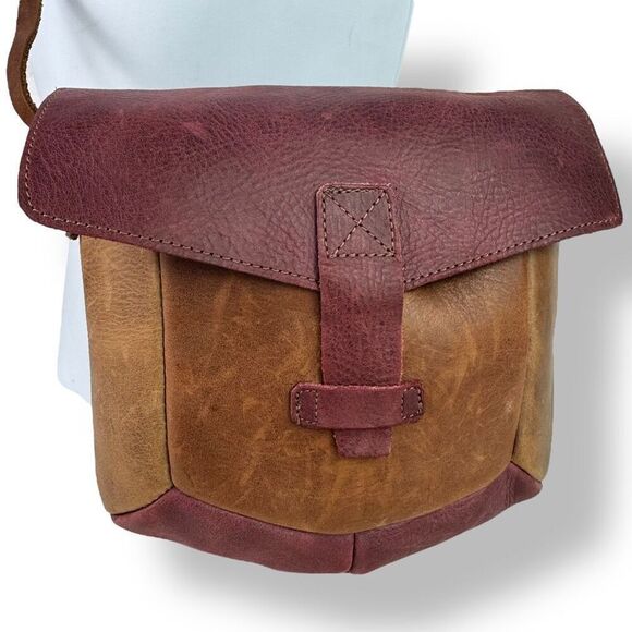 Hide & Drink Prisma Crossbody Bag Bohemian Western Cowgirl Handmade Boho Leather - Picture 3 of 11